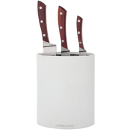  Набор ножей Arcos Natura, 3 предмета, нержавеющая сталь, подставка из белого пластика ABS, Испания - арт.7941 NATURA, фото 1 