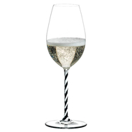  Фужер Champagne Wine Glass Riedel Fatto a Mano, 445мл, черно-белая ножка - арт.4900/28BWT, фото 1 