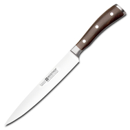 Нож для тонкой нарезки Wusthof Ikon, 20см, кованая нержавеющая сталь, Золинген, Германия - арт.4906/20 WUS, фото 1 