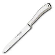  Нож универсальный Wusthof Culinar, 14см, серрейторная заточка, кованая нержавеющая сталь, Золинген, Германия - арт.4116 WUS, фото 1 