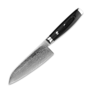  Нож Сантоку Yaxell Gou, 12,5см, дамасская сталь, Япония - арт.YA37012, фото 1 