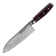  Нож Сантоку Yaxell Super Gou, 16,5см, дамасская сталь, Япония - арт.YA37101, фото 1 