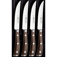  Ножи для стейка Wusthof Ikon, 12см, 4шт, кованая нержавеющая сталь, Золинген, Германия - арт.9706 WUS, фото 1 