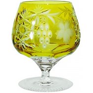  Бокал для коньяка Ajka Crystal Grape, 300мл, желтый - арт.1/amber/64574/51380/48359, фото 1 