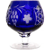 Бокал для коньяка Ajka Crystal Grape, 300мл, синий - арт.1/cobaltblue/64574/51380/48359, фото 1 