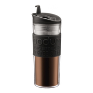  Термостакан Bodum Bistro, дорожный, черный, 0,45 л - арт.11101-01, фото 1 