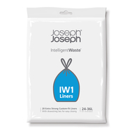 Пакеты для мусора Joseph Joseph General Waste, белые, 62.5х63см - 20шт - арт.30006, фото 1 