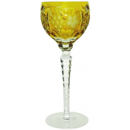  Фужер хрустальный Ajka Crystal Grape, 230мл, желтый - арт.1/amber/64572/51380/48359, фото 1 