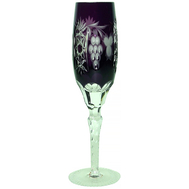  Бокал для шампанского Ajka Crystal Grape 180мл, фиолетовый, цветной хрусталь - арт.1/amethyst/64582/51380/48359, фото 1 