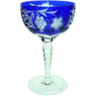  Бокал хрустальный Ajka Crystal Grape, 210мл, синий - арт.1/cobaltblue/64576/51380/48359, фото 1 