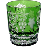  Бокал для виски Ajka Crystal Grape 390мл, зеленый - арт.1/emerald/64580/51380/48359, фото 1 