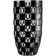  Ваза декоративная Ajka Crystal Domino - 30см, черная - арт.64613/49876/48349, фото 1 