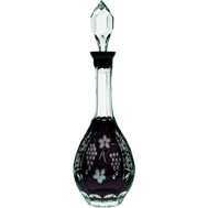  Графин для водки Ajka Crystal Grape, 750мл, фиолетовый, цветной хрусталь - арт.amethyst/64569/51380/48359, фото 1 