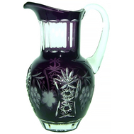 Кувшин для воды Ajka Crystal Grape, 1200мл, фиолетовый, цветной хрусталь - арт.amethyst/64571/51380/48359, фото 1 