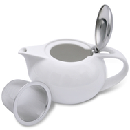  Чайник заварочный Cristel Complements, с ситечком, белый, 0.5л - арт.TH05S, фото 1 