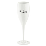  Бокал для шампанского Cheers, No 1, Love 2.0, Superglas, 100 мл, белый, фото 1 
