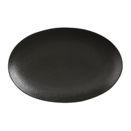  Тарелка овальная Maxwell & Williams Икра, черная, 25 х 16 см, фарфор - арт.MW602-AX0204, фото 1 