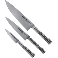  Набор ножей для кухни Samura Bamboo, 3шт, нержавеющая легированная сталь - арт.SBA-0220/Y, фото 1 
