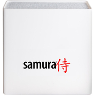  Подставка для ножей с наполнителем Samura Hypercube, 230х226х81мм, белая - арт.KBH-101W/Y, фото 1 