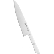  Поварской кухонный нож Samura Harakiri, 20,8см, белая рукоять, нержавеющая легированная сталь - арт.SHR-0085W/Y , фото 1 