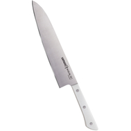  Шеф нож кухонный Samura Harakiri, 24см, ,белая рукоять, нержавеющая легированная сталь - арт.SHR-0087W/Y , фото 1 