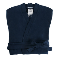  Льняной халат Tkano Essential, темно-синий, размер S - арт.TK18-BR0005, фото 1 