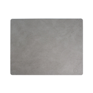  LINDDNA 98873 HIPPO anthracite-grey Подстановочная салфетка из натуральной кожи прямоугольная 35x45 см, толщина 1,6 мм, фото 1 