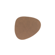  LINDDNA 981184 NUPO brown Подстаканник из натуральной кожи фигурный 11x13 см, толщина 1,6 мм, фото 1 