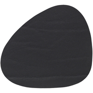  LINDDNA 98884 BUFFALO black Подстаканник из натуральной кожи фигурный 11x13 см, толщина 2мм, фото 1 