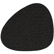  LINDDNA 9894 LACE black Подстаканник из натуральной кожи фигурный 11х13 см, толщина 1,6мм, фото 1 