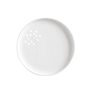  Тарелка круглая, белая Maxwell & Williams Листья, 23см, фарфор - арт.MW580-AY0143, фото 1 
