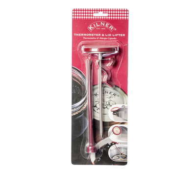  Набор для консервирования Kilner, розовый: термометр и магнит для крышек, фото 5 