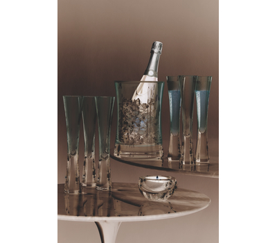  Бокалы для шампанского, флейты LSA International Moya, розовые, 170мл - 2шт, фото 2 