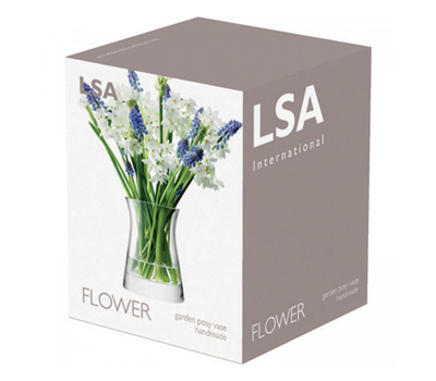  Ваза LSA International Flower, для низкого букета, 13см, фото 4 