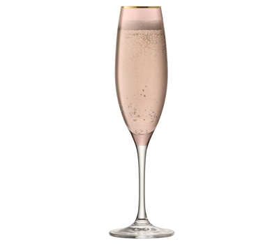  Бокалы для шампанского, флейты LSA International Sorbet, коричневые, 225мл - 2шт, фото 3 