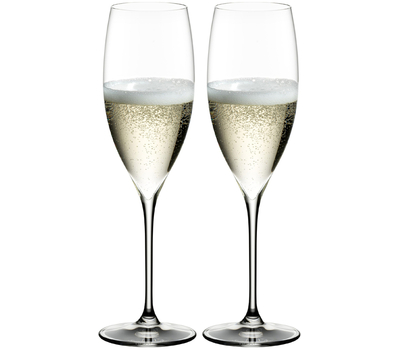  Бокалы для шампанского Champagne Glass Riedel Grape, 285мл - 2шт, фото 1 