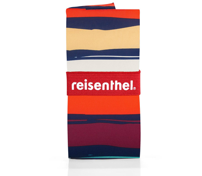  Сумка хозяйственная складная Reisenthel Mini maxi shopper , цветные полосы, 43.5х65х6см, фото 4 