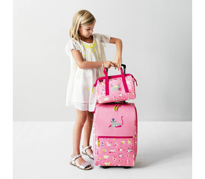  Детская сумка Reisenthel Allrounder XS ABC friends, розовая, 27см, фото 3 
