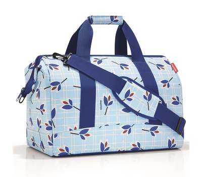  Дорожная сумка Reisenthel Allrounder L, голубая с листьями, фото 1 