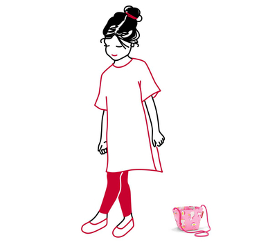  Детская сумка Reisenthel Minibag ABC friends, розовая, фото 2 
