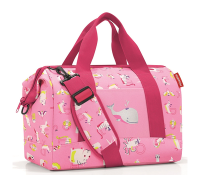  Детская сумка Reisenthel Allrounder M ABC friends, розовая, 40см, фото 1 