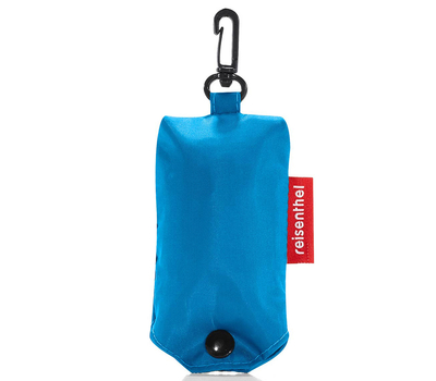  Сумка хозяйственная складная Reisenthel Mini maxi pocket, голубая, 45.5х53.5х0.2см, фото 3 