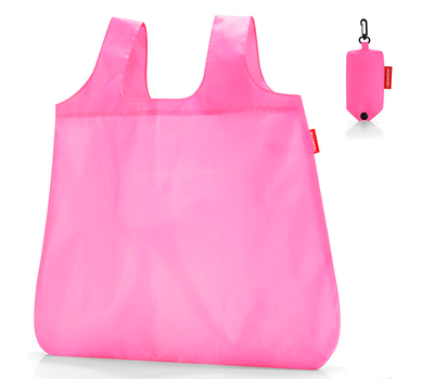  Сумка складная хозяйственная Reisenthel Mini maxi pocket, розовая, 45.5х53.5х0.2см, фото 1 