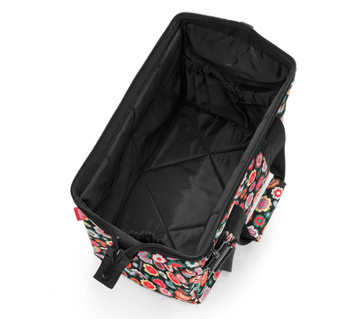  Дорожная сумка Reisenthel Allrounder M, чёрная в цветочек, фото 2 