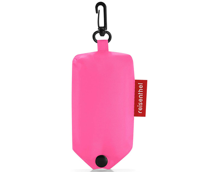  Сумка складная хозяйственная Reisenthel Mini maxi pocket, розовая, 45.5х53.5х0.2см, фото 4 