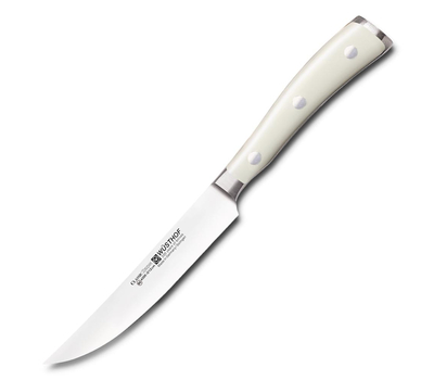  Набор 4 ножа для стейка Wusthof Classic Ikon Cream White, 12см, кованая нержавеющая сталь, Золинген, Германия, фото 2 