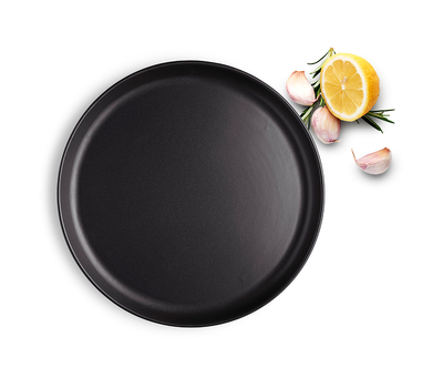  Обеденная тарелка Eva Solo Nordic Kitchen, чёрная, 25см, фото 2 