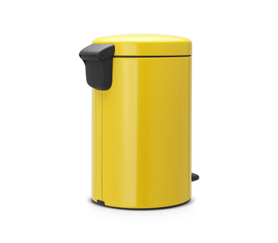  Ведро для мусора с педалью Brabantia Newicon, желтое, 12 л, фото 2 