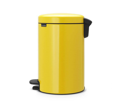  Ведро для мусора с педалью Brabantia Newicon, желтое, 12 л, фото 3 