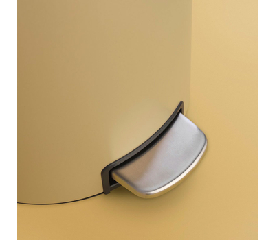  Ведро для мусора с педалью Brabantia Newicon, минерально-золотой, 12 л, фото 4 